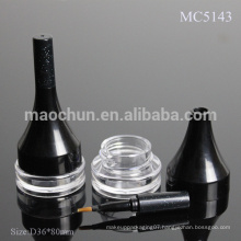 MC5143 Cosmetic Eye shadow container with brush/case/packaging with brush